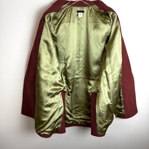 J. Crew size M Pea Coat Wool Blend - Picture 6 of 8